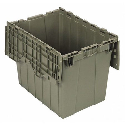 Quantum Storage Systems Gray Attached Lid Container