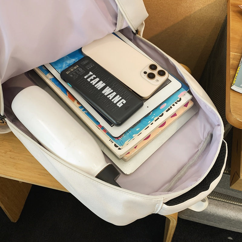 Large-Capacity School Backpack for Middle School Students
