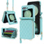 Premium Leather Flip Case for Samsung Z Flip6 with Card Holder