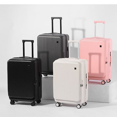 20-Inch Front Open Trolley Case - Stylish & Durable