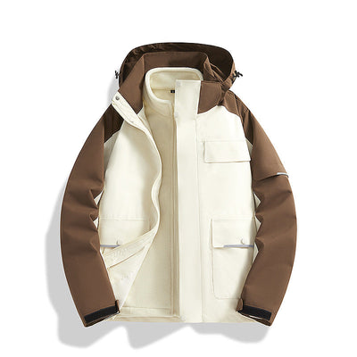 Chaqueta Shell 3 en 1 Premium a Prueba de Viento y Agua