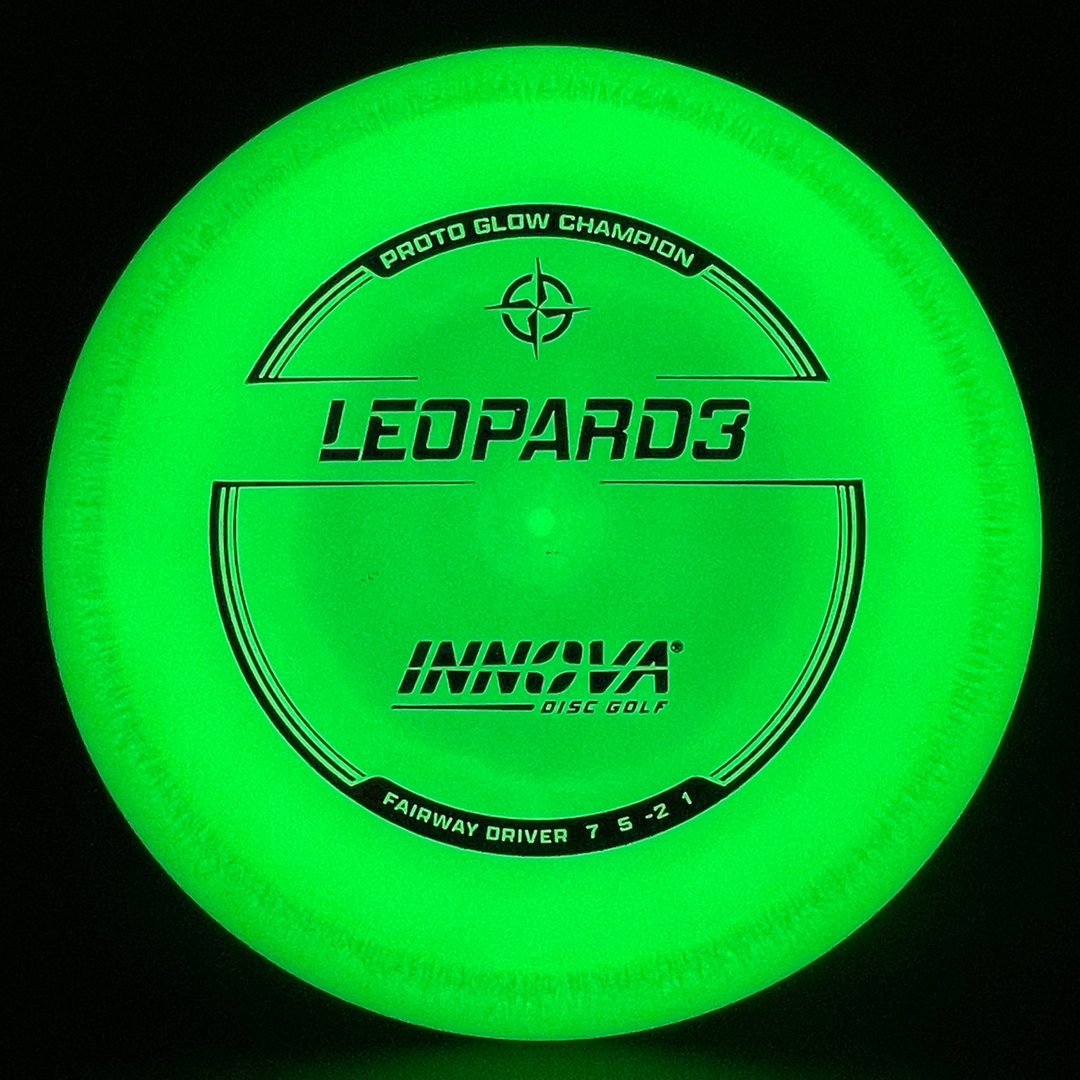 Proto Glow Champion Leopard3 Disque de Golf