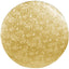 Cake Board - 10" Rd Gold Wrap - (Foldunder) - Korvel