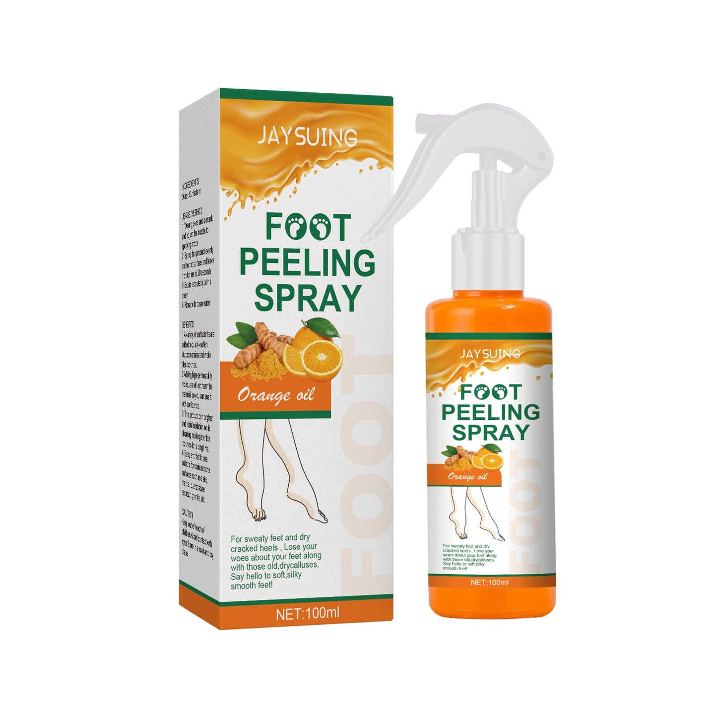 Exfoliating Treatment Spray Deep Clean Exfoliating Dead Skin Whitening And Tender Skin Spray - Korvel