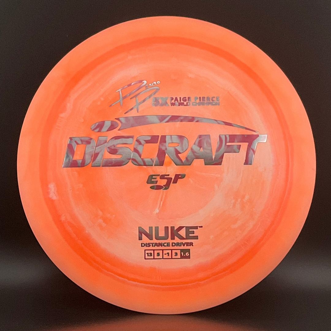 ESP Nuke Les White Stash - 2020 Paige Pierce Tour Series Disc