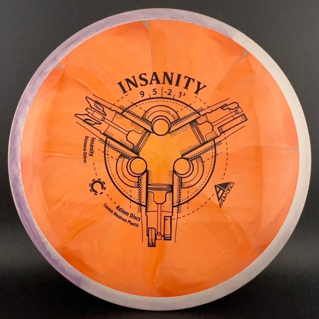 Cosmic Neutron Insanity Disc Golf Driver