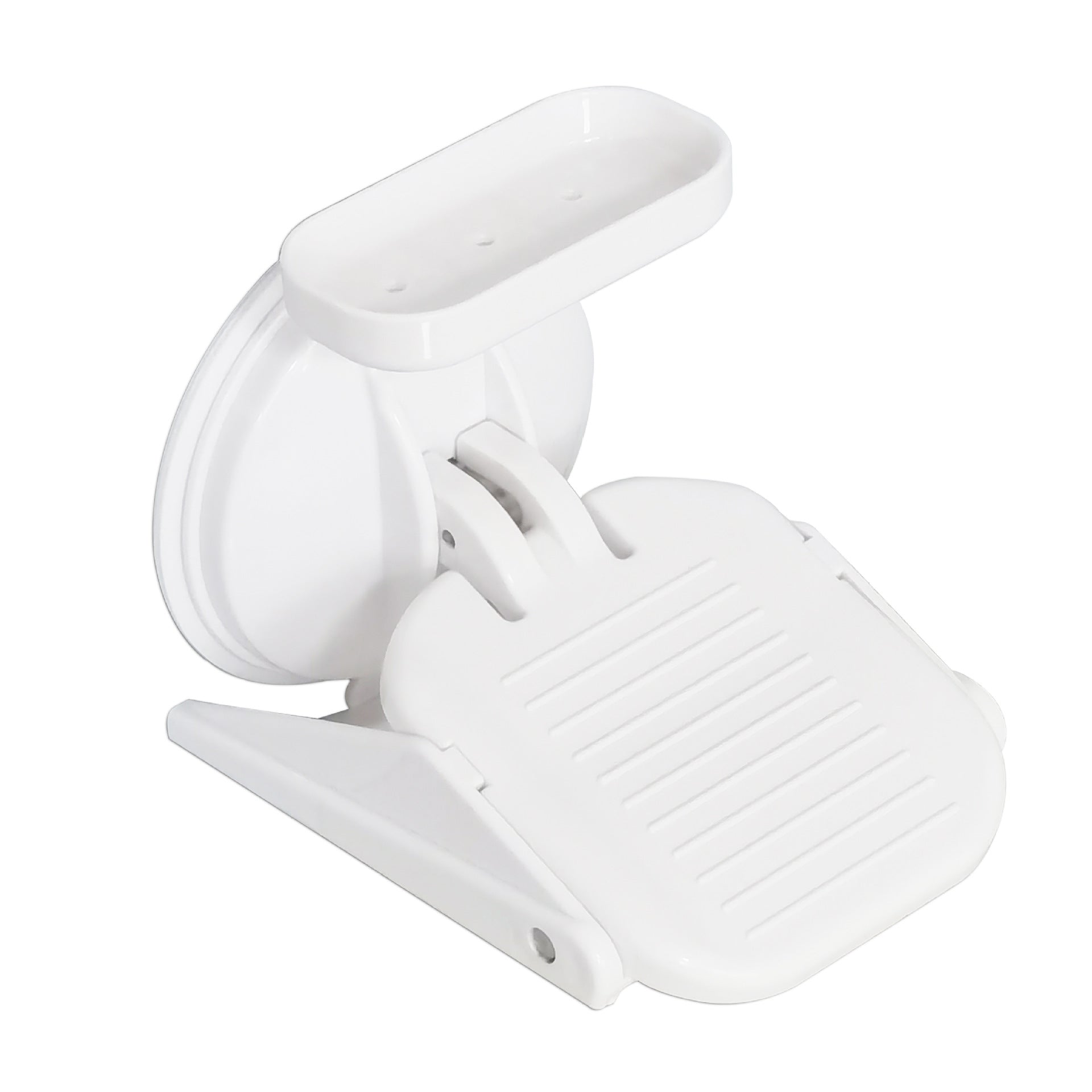 Bathroom footrest shower footrest bracket bathroom suction cup footrest storage rack suction cup - Korvel