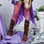 Genshin Impact Fischer cos Clothes Guilty Breaking Imperial Daughter's Original Leather Cospaly Clothing Matching Shoes - Korvel
