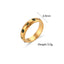 18K Gold Plated Green Zircon Pearl Rings For Women Waterproof Hypoallergenic Dainty Gold Ring Stainless Steel Jewelry - Korvel