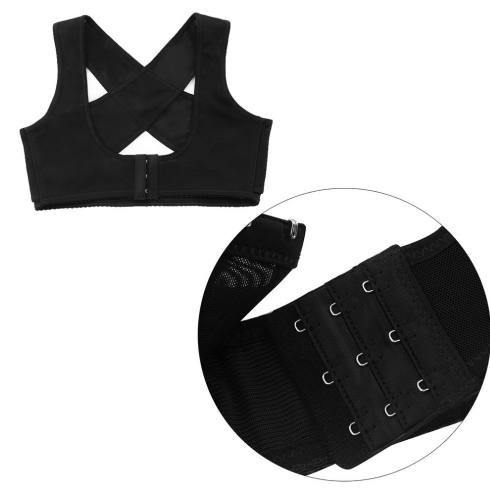 Posture Corrector Adjustable Women Back Support Belt Orthotics Posture Correction Brace Rectify Posture Corset Face Lift Tool - Korvel