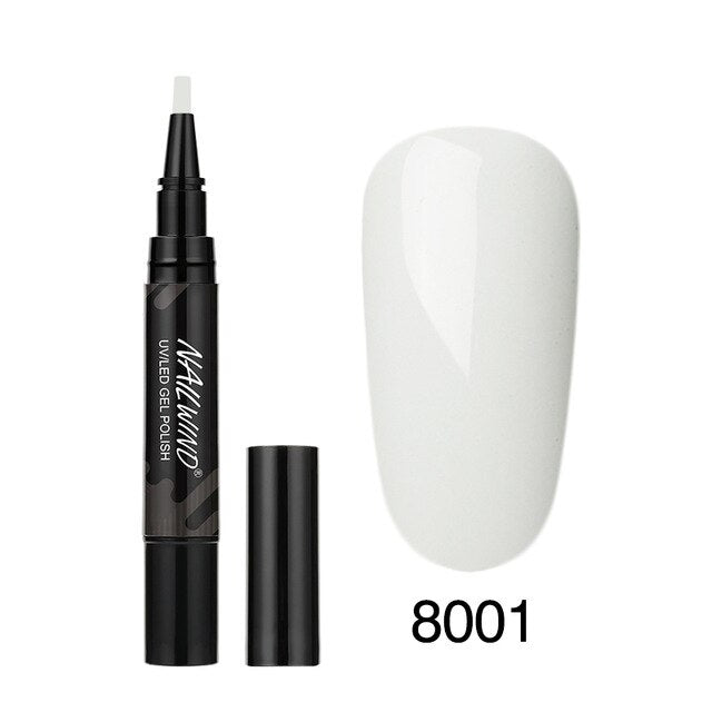Venalisa 60 Colors Soak Off Gel Nail Polish with Glue Pen