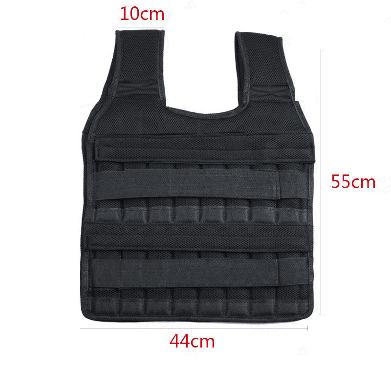 Chaleco de peso para correr premium para un entrenamiento mejorado