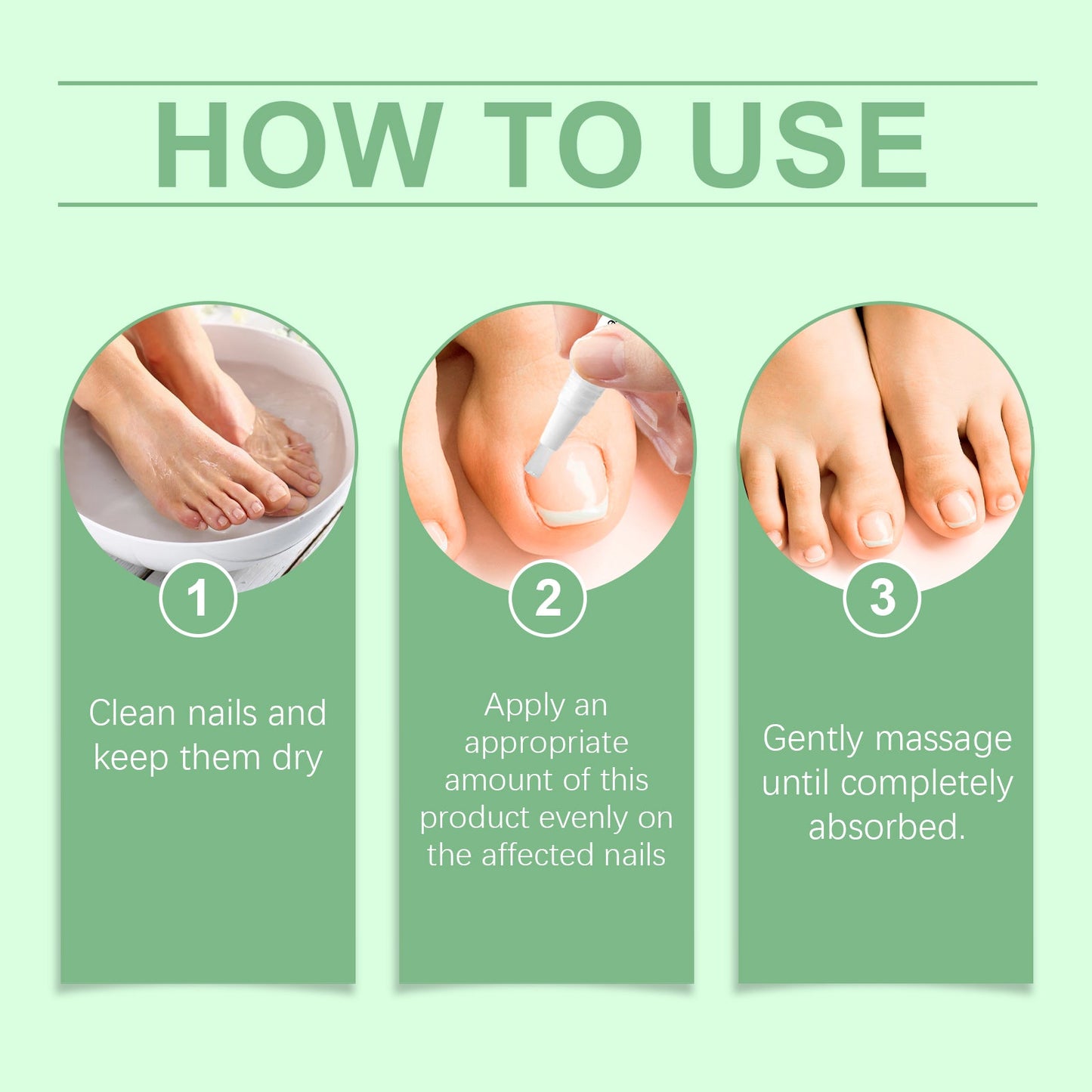 Oceaura Nail Care Solution, Gentle Moisturizing, Cleaning, Anti-Cracking, Peeling, Hydrating And Moisturizing Hand And Foot Care - Korvel