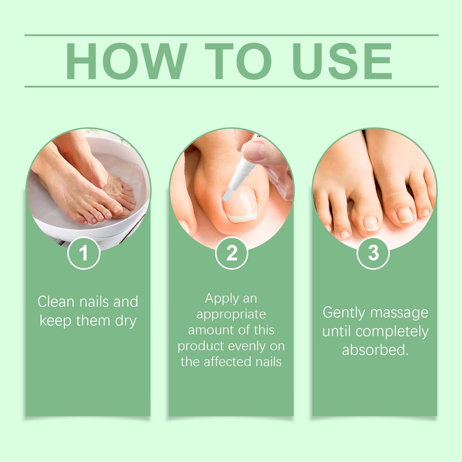 Oceaura Nail Care Solution, Gentle Moisturizing, Cleaning, Anti-Cracking, Peeling, Hydrating And Moisturizing Hand And Foot Care - Korvel