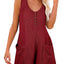 Pocketed Scoop Neck Sleeveless Romper