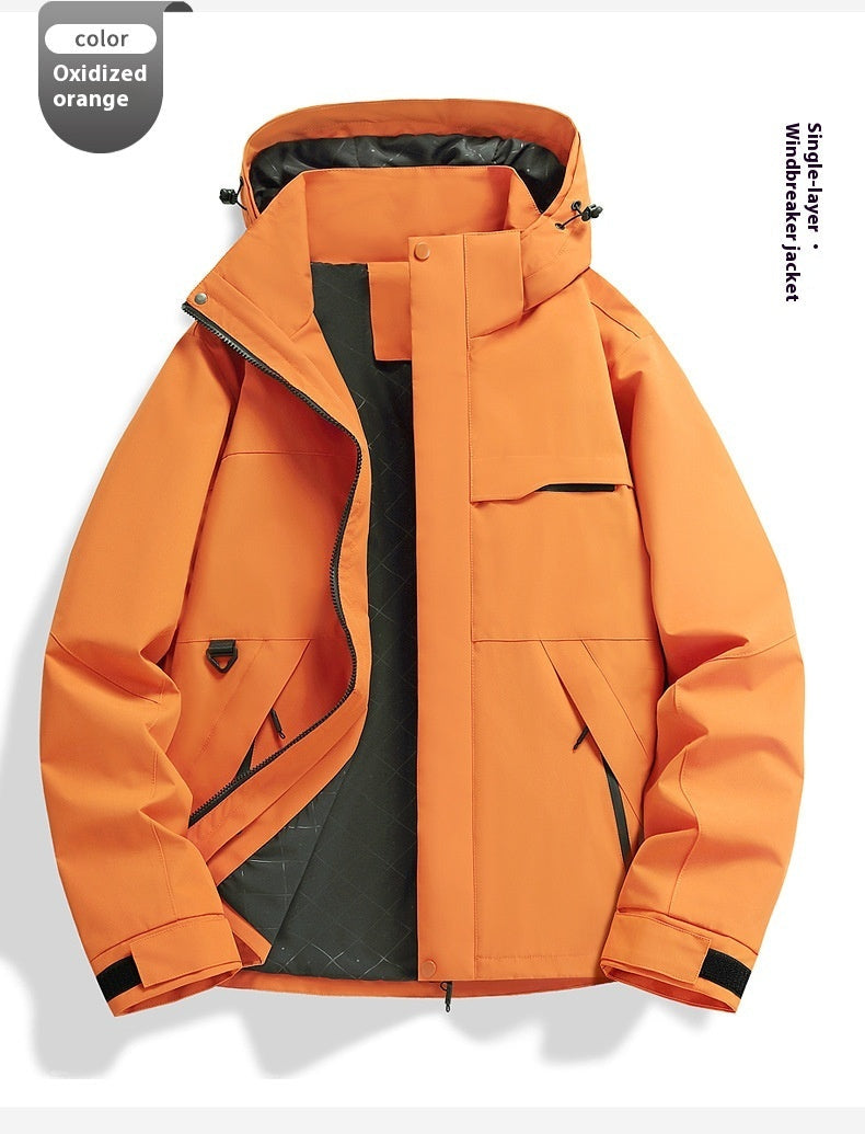Veste Shell Impermeable et Coupe-Vent Premium pour Activités de Plein Air