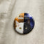 Embrace the Duality – Cat Pinback Button - Korvel