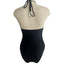 Swimsuit hollow strap sexy one-piece black tight swimsuit women's bikini - Korvel
