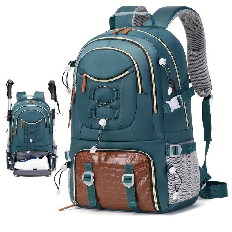 Mochila Exterior de Gran Capacidad Premium para Senderismo y Gimnasio