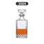 Crystal Glass Whiskey Decanter, Lead-Free, Luxury Barware, Wine Bottle, Home Party, 750ml - Korvel