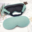 3D blackout eye mask integrated 3D nasal wing breathable elastic band adjustment - Korvel