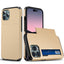 Applicable iphone 14 phone case Apple 13 slider insert card 2 in 1 anti-drop 12Pro wallet case XR - Korvel