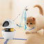 Chasing Exercising Laser Toy USB Rechargeable 4-in-1 Cat Toys Indoor Electric Interactive Toys with Ball  Pet cat Teasing cats - Korvel