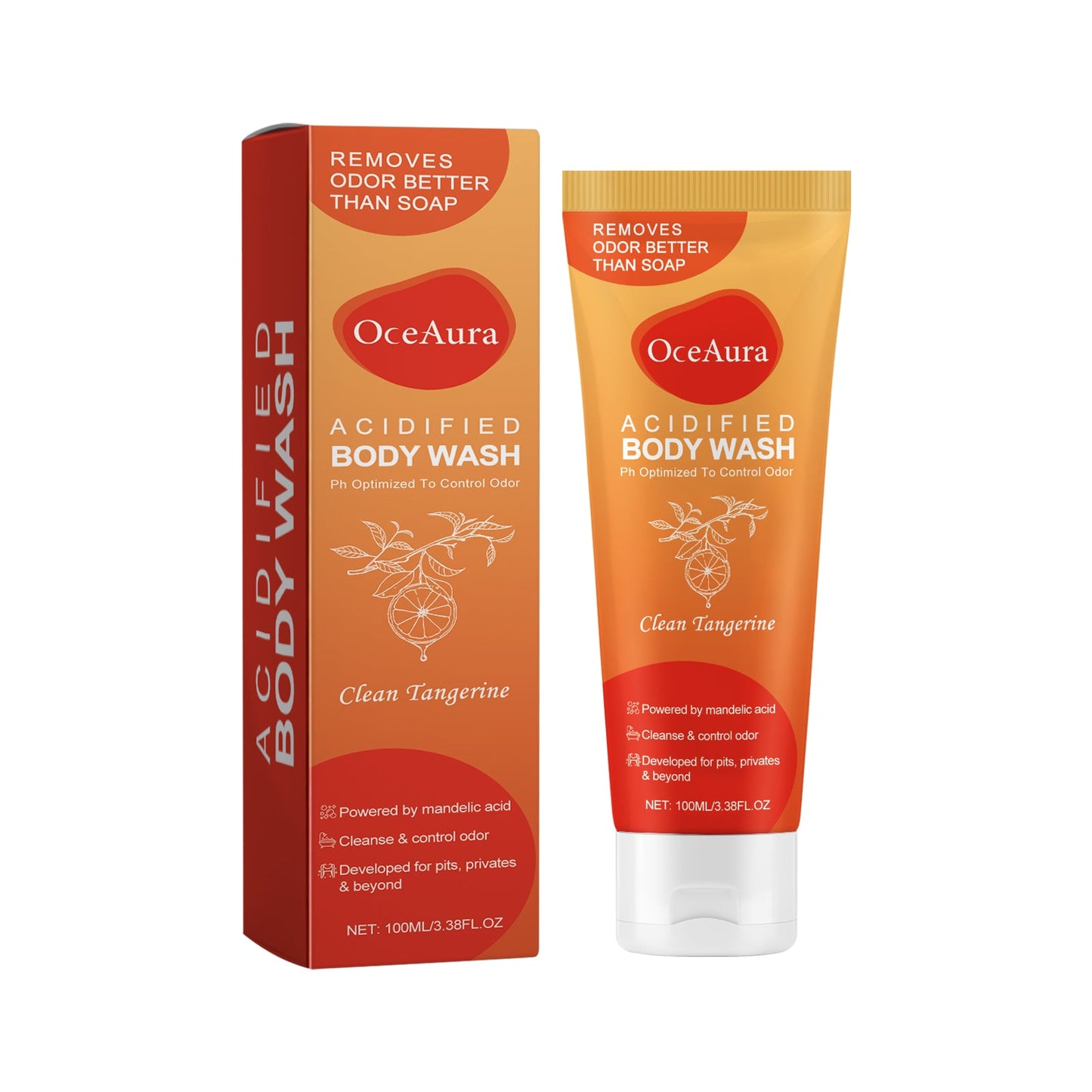 Gel Douche Acidifié pour Hydratation et Parfum Durable