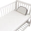Baby fitted sheet pure cotton plus cotton sheets ins Japanese and Korean style quilted embroidered newborn sheets autumn and winter children's mattress - Korvel