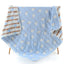 Manta de Recepción Premium 100% Algodón - 110x110cm
