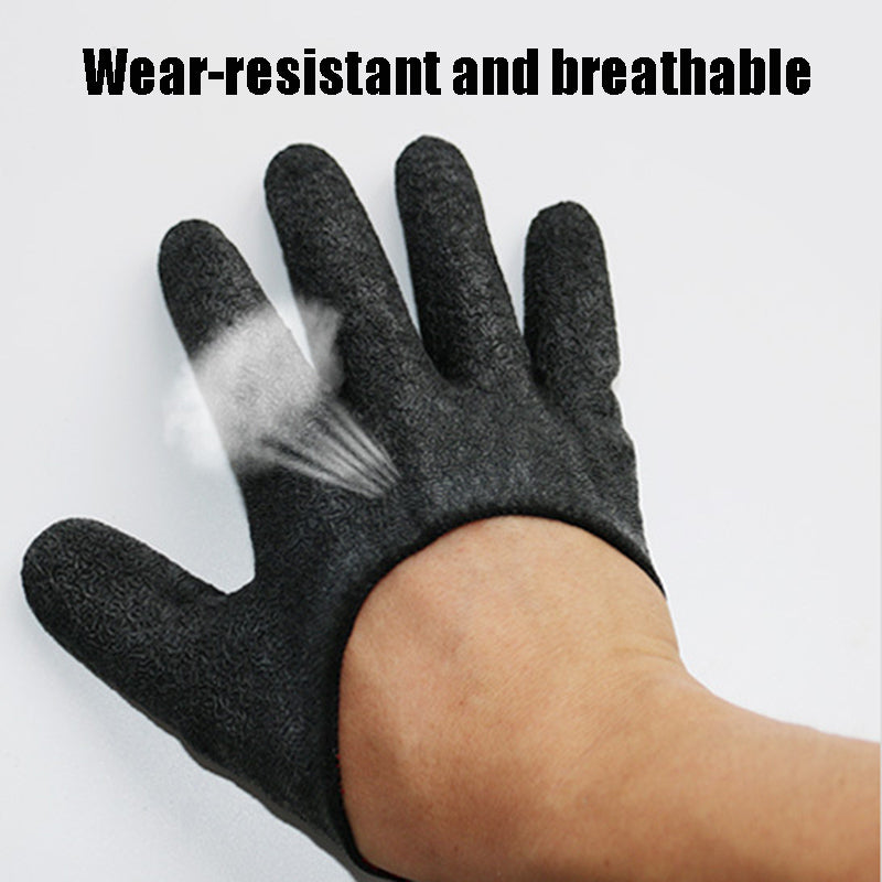 Professional Fishing Gloves with Magnetic Hooks