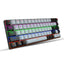 New 68 key RGB luminous esports game with blue and red axis mechanical keyboard laptop MAC 60% - Korvel