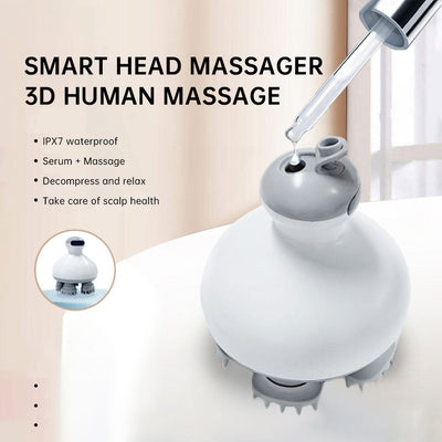 Electric Head Massager for Relaxation and Stress Relief