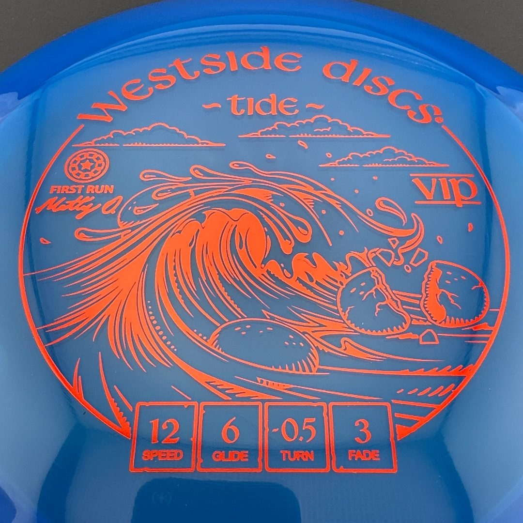 VIP Tide - First Run - Matty O. Disc Golf Driver