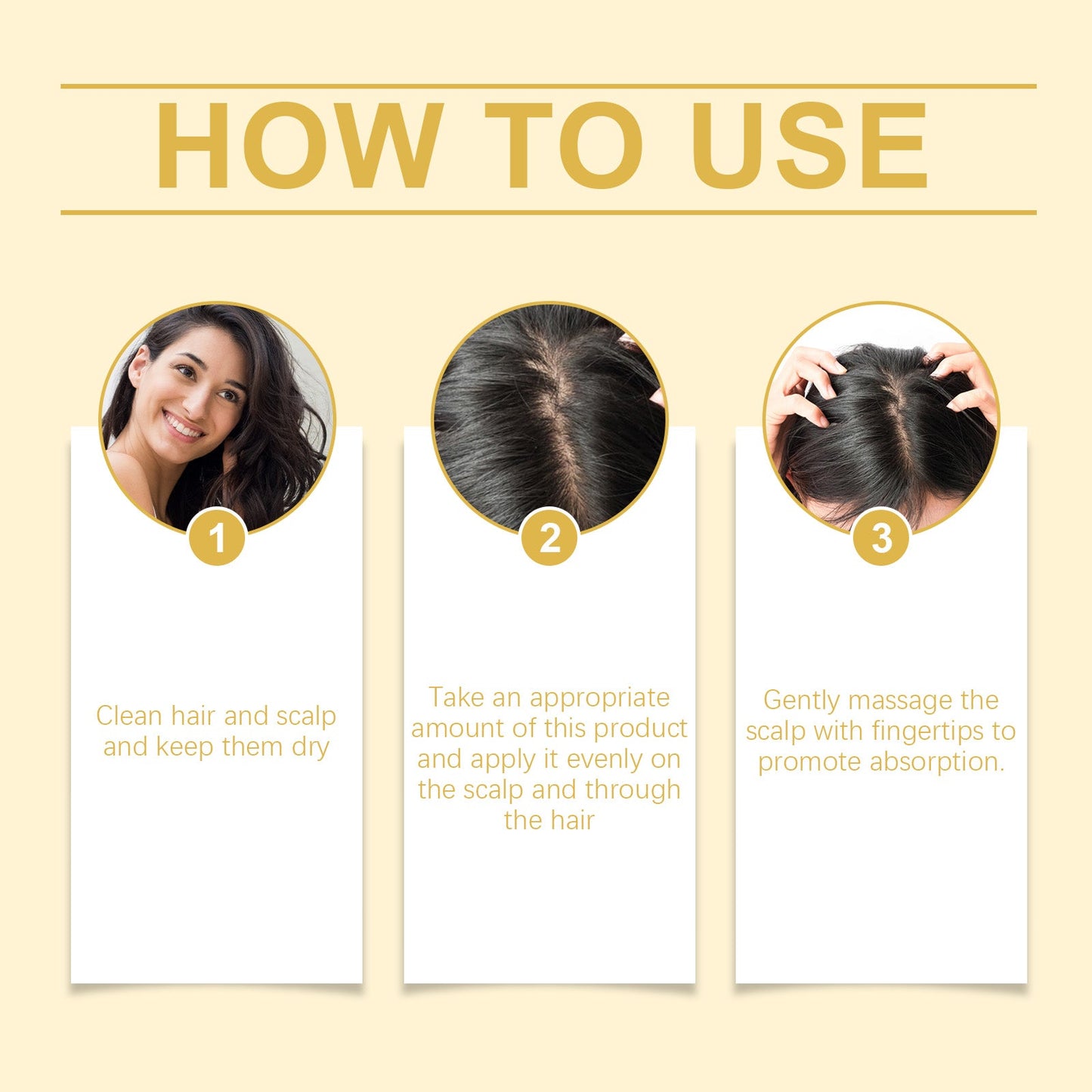 Hair Care Serum Strengthens And Nourishes Hair And Scalp Daily Massage Treatment Serum - Korvel
