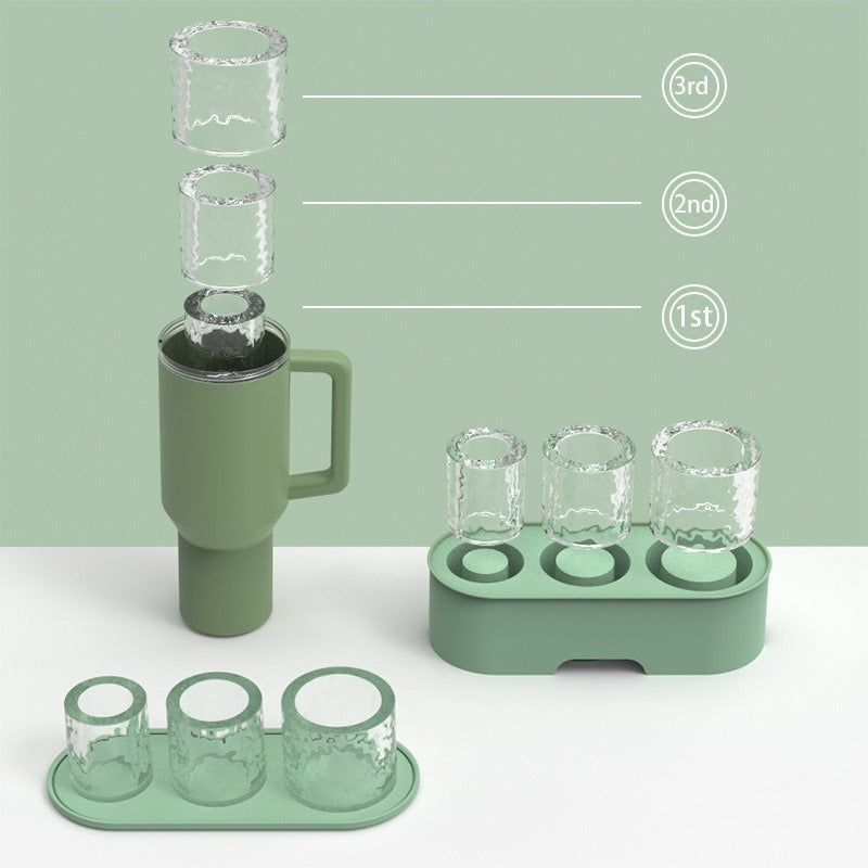 Stanley Large Capacity Ice Grid Ice Making Mold Creative with Box Easy Release Silicone Ice Grid - Korvel
