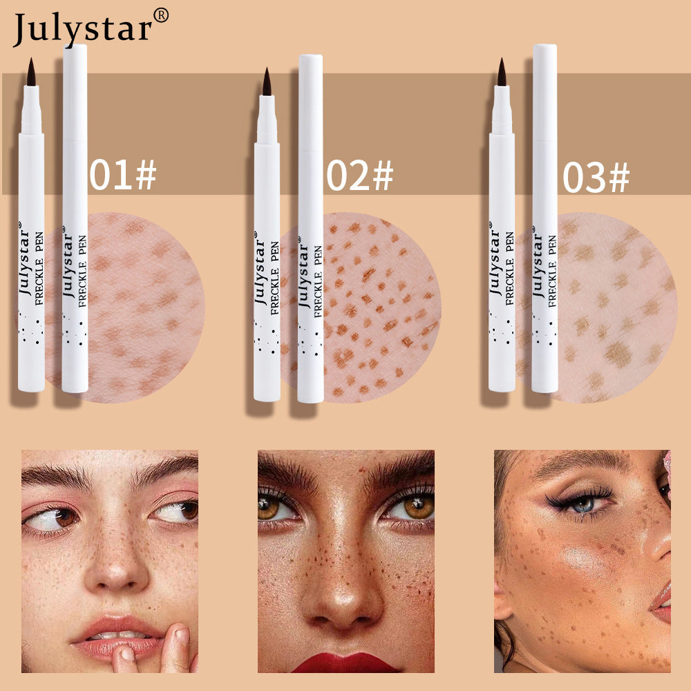 Julystar Beauty Makeup Pen Natural Simulation Not Easy To Fade Spot Freckle Pen - Korvel