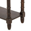 TREXM Espresso Console Table with Storage Drawers