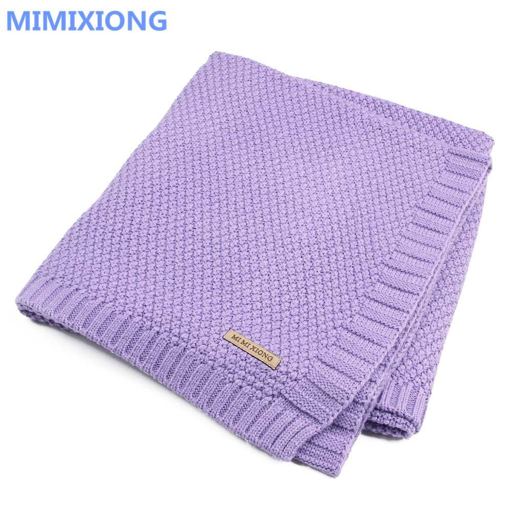 Premium Knitted Baby Swaddle Blanket - Super Soft & Cozy