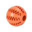 Dog Toy Ball Interactive Rubber Balls Puppy Chewing Toys Pet Tooth Cleaning Ball Cats Pets Food Treat Feeder Silicone Balls Toy - Korvel