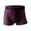 Modal Solid Ice Silk Antibacterial Underwear for Men's Mid Waist Breathable Four Square Corner Underwear - Korvel