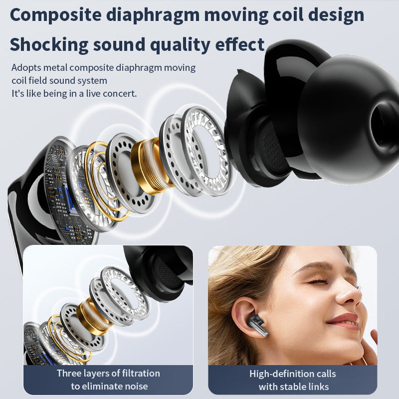 Premium TWS In-Ear Bluetooth Earphones with ANC & ENC