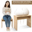 Elegant Bedroom Vanity Set with LED Mirror and Storage