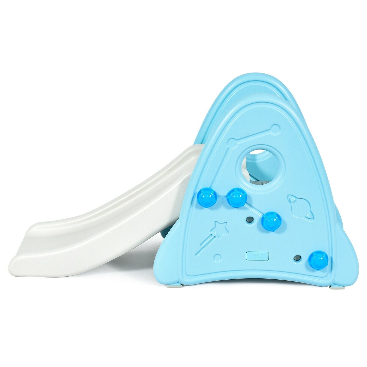 Freestanding Baby Slide Indoor Climber Set - Blue