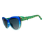 "Rhonda's Peacock Paradise" Glam G Polarized Sunglasses - Korvel