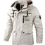 Men's Casual Hooded Windbreaker Jacket - Waterproof & Stylish