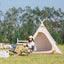 Premium Pyramid Tent - Rainproof Oxford Cloth Canopy