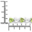 6.74 Carat Genuine Peridot & Diamond Sterling Silver Bracelet