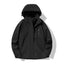 Three-in-One Waterproof Windproof Parka with Fleece Lining