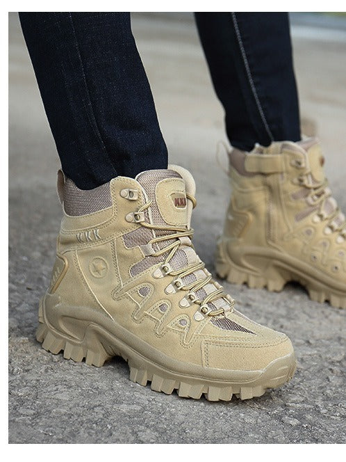 Bottes de Combat Militaires Premium pour Aventures en Plein Air